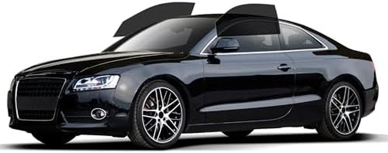 True Line Automotive Precut Window Tint - Custom Size, UV Protection & Car Styling (Front Side Windows)