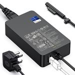 Surface Charger,102W Microsoft Surface Charger for Surface Pro 3/4/5/6/7/7+/8/9, Surface Laptop 1/2/3/4/5, Surface Book 1/2/3, Surface Go 2/3, Surface Laptop Go 1/2/3, Surface Laptop Studio
