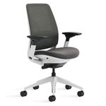 Steelcase Series 2 Office Chair - Ergonomic Work Chair with Wheels for Hard Flooring - with Back Support, Weight-Activated Adjustment & Arm Support - Adjustable Rolling Chairs for Desk - Graphite