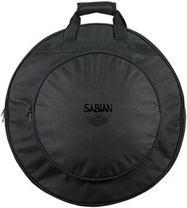 Sabian Quick 22 Black Out Cymbal Bag, Sabian QCB22 Quick 22 Cymbal Bag with Backpack Straps