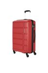 Kamiliant American Tourister Harrier 78 Cms Large Check-in Polypropylene (Pp) Hard Sided 4 Wheels Spinner Luggage/Suitcase/Trolley Bag (Crimson Red), Medium