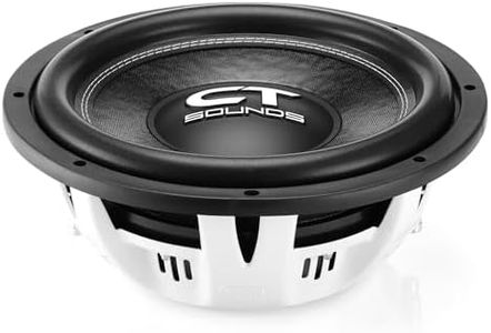 CT Sounds Hydro 12” Dual 4-Ohm 1000-Watt Shallow Mount Car Subwoofer