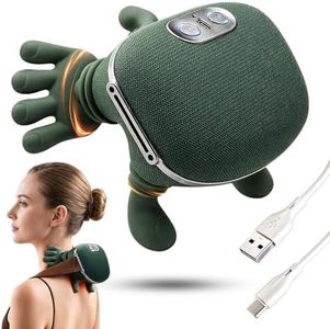 BeFit24 Nackenmassagegerät 4D mit Wärme, Kabellos, Tiefengewebe Massagegerät für Nacken Schulter Rücken, Effektiv gegen Schmerzen & Verspannungen, Ideal für Büro, Zuhause & Geschenk