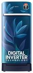 Samsung 189 L, 5 Star, Digital Inverter, Direct-Cool Single Door Refrigerator (RR21D2H259U/HL, Paradise Bloom Blue, Base Stand Drawer)