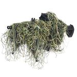 GUGULUZA 3D Rifle Gun Wrap Cover Use Elastic Strap for Camouflage Hunting Ghillie Suit (Woodland)