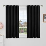 BGment Black Blackout Curtain Blind