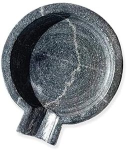Handmade Spoon Rest, Large Utensil Holder, BPA-Free, Grey Black Marble Kitchen Accessories, Cool Kitchen Gadgets, Cooking Spoon Holder, House Gift for Her and Him, 1pc (Grey, Marble)