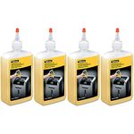 Fellowes 35250 Powershred Performance Oil, 12 oz. Bottle w/Extension Nozzle - 4 Pack