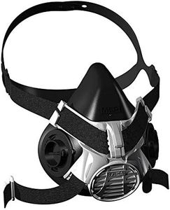 Mascarilla MSA Advantage 400 | Máscara de gas de seguridad para protección y confort | Advantage 420 mediana, conexión filtro bayoneta | EN 140
