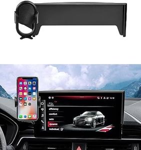 Autorder Custom Fit for Car Phone Holder Audi A4 2020+/A5 2020+/Q5 2021+ Accessories Phone Mount 10.1" Screen Cell Phone Automobile Cradles Hands-Free 360 Degree Rotation