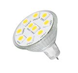 Anyray MR11 LED Light Bulb GU4 Base 165lm Flood Beam lamp Soft White (Warm White)