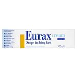 Eurax Itch Relief Cream, Ideal For Dry Skin Conditions, Allergic Rash, Chickenpox, Anti-Itch Cream, Hydrating Relief for Itchy, Irritated Skin, Dermatologist Recommended, 1 x 100g