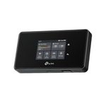 TP-Link 5G Mobile WiFi Hotspot (M8550) – WiFi 6E AXE3600, 5G/4G LTE, Tri-Band, Touchscreen, 2.5Gbps LAN/WAN Port, Up to 32 Devices, 4680mAh Battery, USB-C, microSD Slot, Unlocked