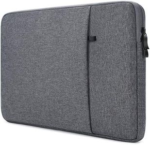 NIDOO 12" 13" Laptop Sleeve Case for 12.9" iPad Pro M1 M2 / 13" 13.6" MacBook Air/Surface Pro 7 8 9 X / 11.5" Lenovo Tab P11 Pro Tablet/ThinkPad Z13 / 13.4" Dell XPS 13 Plus/Galaxy,Dark Grey