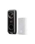 eufy Security Video Doorbell (Wired) S330 with Chime, Dual Cam, Delivery Guard, Security Camera, 2K with HDR, No Monthly Fee, 16-24V, 30VA, homebase NOT Supported, Motion Only Alert