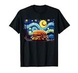 love Hamburger Food burger Van Gogh