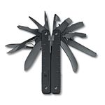 Victorinox Swiss Tool Spirit MXBS with Nylon Pouch, Black, Swiss Made (3.0326.M3N)