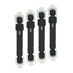 8182703 Washer Shock Absorber Replacement for Whirlpool, Maytag, Kenmore/Sears, Kitchen Aid Washers 8181646 - PS989596 - AP3868181-4 Pack - 1 Year Warranty