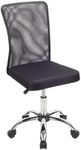 T-THREE. Adjustable Office Chair Ergonomic Mesh Swivel Chair Office Chair Desk Chair Lumbar Support Height Adjustable 360°Swivel Rocking Function Mesh Back Seat for Home Office(Black)