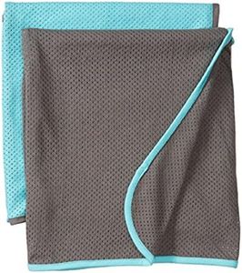 Baby K'tan Newborn Swaddle & Toddler Blanket, Teal/Charcoal