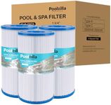 Poolzilla 3-Pack Replacement Filter for Type A or C, Compatible with Intex 29000E/59900E, Easy Set Pool Filters, Summer Escapes or Summer Waves Above Ground Pools