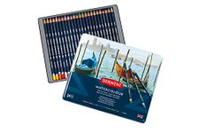 Derwent Watercolour Pencils, Painting & Drawing, Set Of 24, Ideal For Blending & Layering, Professional Quality, 32883