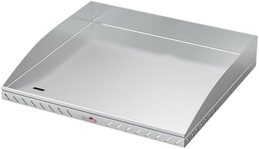 Stanbroil Griddle Top for Blackstone 17" Tabletop Grill with Front Grease System, Stainless Steel Griddle Replacement Top for Blackstone 1650 1867