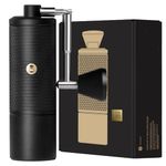 TIMEMORE C5 ESP Pro Manual Coffee Grinder, 0.031mm Precision Adjustment, Anti-Slip Base & Expanded Bean Container, All-Metal Portable Hand Coffee Mill for Espresso/French Press/Pour Over