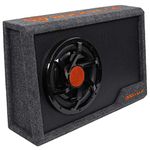 Rockville RWS10CA Slim 1000 Watt 10-Inch Amplified Powered Car Subwoofer Enclosure-Set of 1