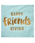 American Greetings Friendsgiving Party Supplies, Beverage Napkins (50-Count)