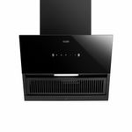 Glen 60 cm 1200 m³/hr Filterless Thermal Autoclean Kitchen Chimney, Slant |(Hood Neo EX 60,Touch & Gesture Control,Black)