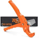 Mutt Tools PEX Cutter Tool – 1/8” to 1” PEX Tube Cutter Tool – Used to Cut Rubber Hose and Plastic Water Plumbing Pipe Tubes