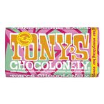 Tony's Chocolonely Everything Bar - Milk Chocolate, Crunchy Caramel, Almonds, Pretzel, Nougat and Sea Salt - 180g, Fairtrade