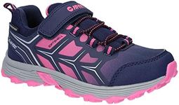 Hi-Tec Girl's Scooby Low Wp Jr Hiking Shoe, Naval Academy Azalea Pink Sleet, 3 UK