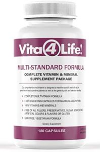 Vita4life, Bariatric Multi-Standard Formula Multivitamins, 180 Count, Clear