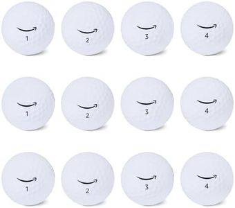 Amazon Basics Core Soft Golf Balls, 12-Pack, White