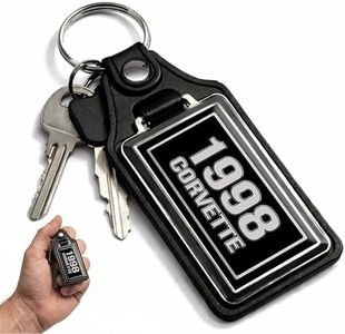 Brotherhood Car Key Chain for Corvette - Classic Models Keychain for Men and Women Gift Key Ring - 1998