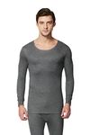 Van Heusen Men Warmtech Thermal Top - Extra Warm, Full Sleeve_71034_Grey Melange_L