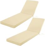 Comcaver Outdoor Chaise Lounge Cush