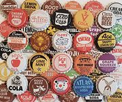 100 Soda Bottle Caps, Few Repeats, Vintage Classic Brands Soda Pop, Multiple, 1.25'' (31.75mm) (SODA-100-NEW-FEWREPEATS)