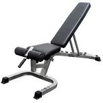 Valor Fitness DD-25 Adjustable FID Utility Bench with Wheels