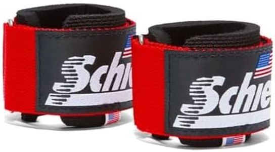 Schiek Sports Model 110WS Ultimate Weightlifting Wrist Supports - Red