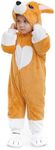 HSCTEK Baby Corgi Costume, Infant Dog Costume for Baby Boys Girls, Baby Halloween Costume for Toddler Newborn 9-12Months