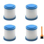 EZ SPARES 4Pcs Replacement for Black and Decker VPF20 Filter Fit for HFEJ415JWMF10, HSVJ520JMBF27 HEPA Style Attachment