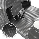 Xtreme Mats ICON Compatible, Full Coverage Golf Cart Floor Liner - Compatible with ICON Golf Carts (i20, i40) and Advanced EV (Gen1) - Grey Trim