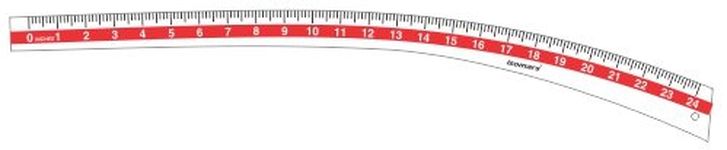 Isomars Hip Curve Ruler - 24"