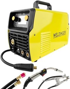 WELDINGER MEW 202 SYN puls dig 200A synergisches MIG/MAG Puls-Schweißgerät Zweirollenantrieb Puls Doppelpuls 2T 4T LCD Display 5 Jahre Garantie