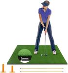 GYMAX Golf Mat, Artificial Turf Gol