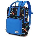 VX VONXURY Kids Backpack, Lightweight School Backpack Creative Preschool Backpack Water Resistant Toddler Bookbag with Chest Strap for Boys Girls