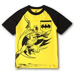 Kidsville Batman Printed Regular Fit Multicolor Cotton Boy's T-Shirt